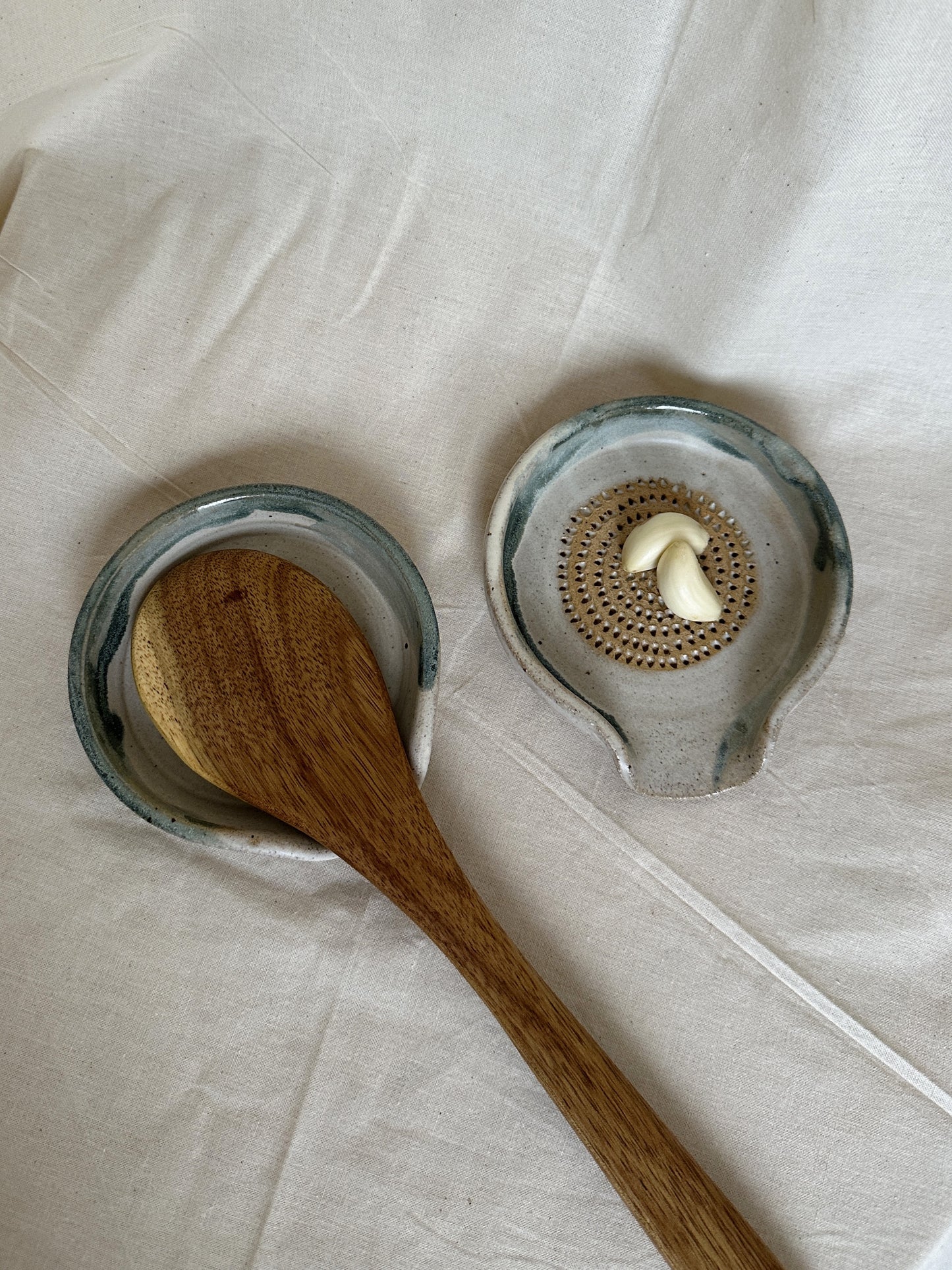 Spoon Rest / Garlic Grater