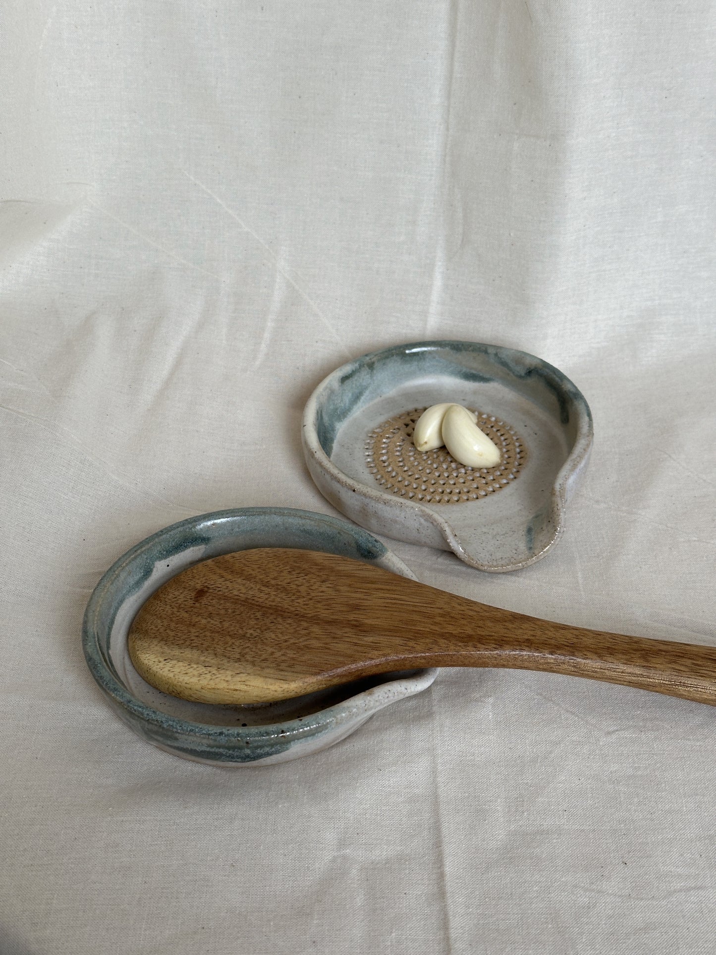 Spoon Rest / Garlic Grater