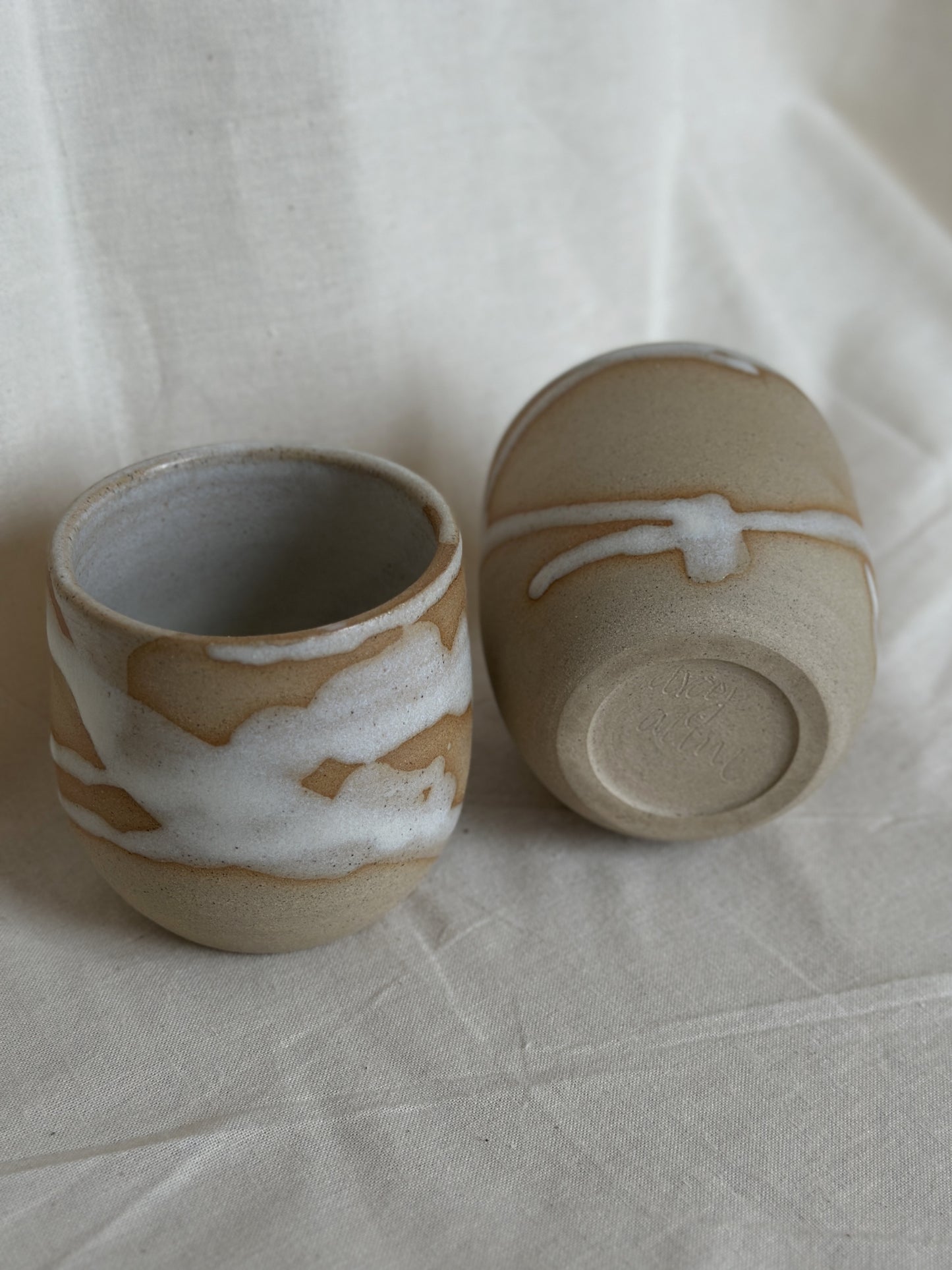 Bare White Tumbler