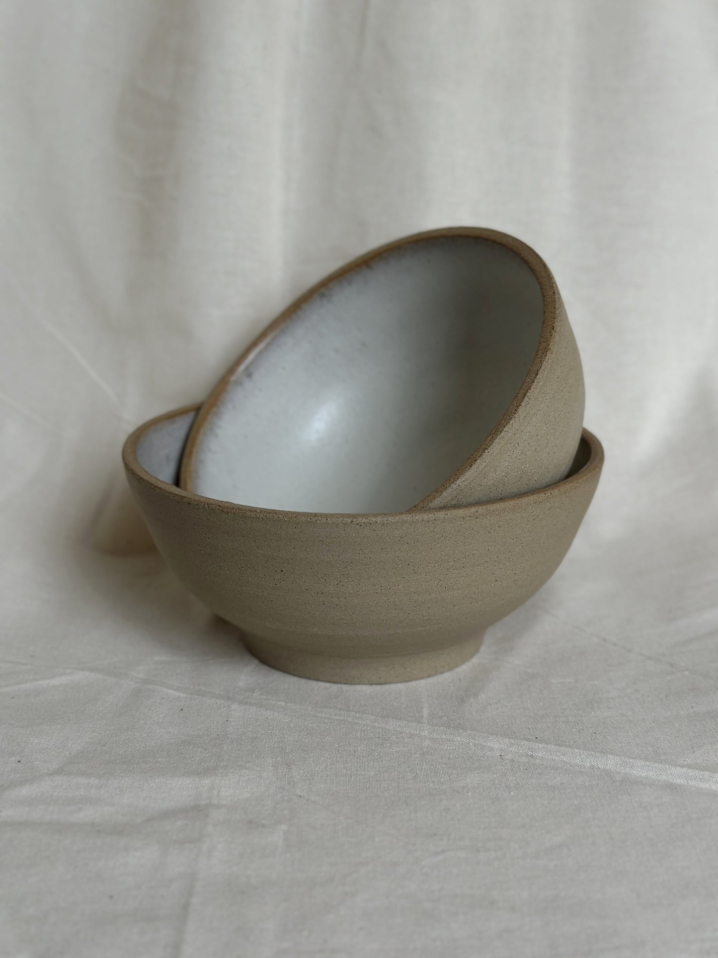 Bare White Bowl